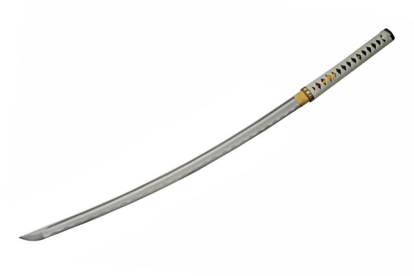 Crab Tomoe Stainless Steel Blade | Wrapped Hardwood Handle 41 inch Katana Sword