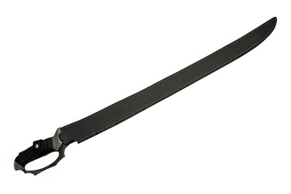 Night Guard Manganese Steel Blade | Leather Wrapped Handle 33.25 inch Sword