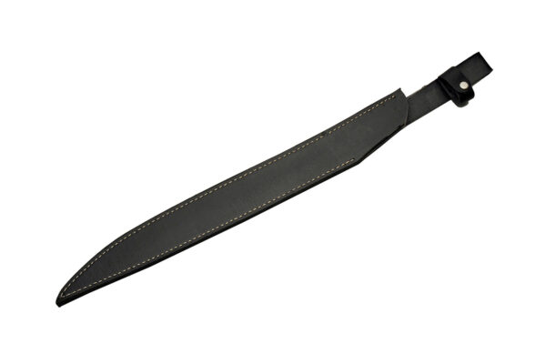 Dark Sky Falcata Manganese Steel Blade | Leather Wrapped Handle 29.5 inch Sword