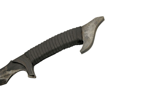 Dark Sky Falcata Manganese Steel Blade | Leather Wrapped Handle 29.5 inch Sword