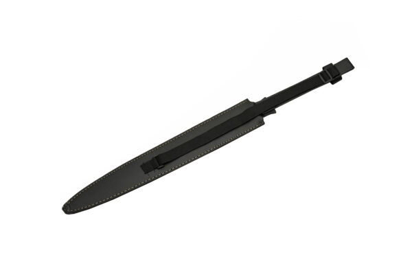 Shadow Spear Manganese Steel Blade | Leather Wrapped Handle 39.75 inch Sword