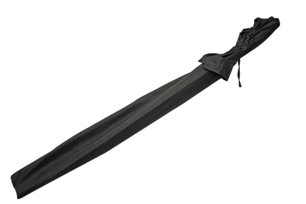Flaming Skull Carbon Steel Blade | Cord Wrapped Handle 41 inch Katana Sword
