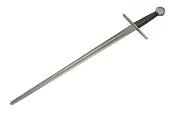 Medieval Plain Guard Stainless Steel Blade | Leather Wrapped Handle 40 inch Sword