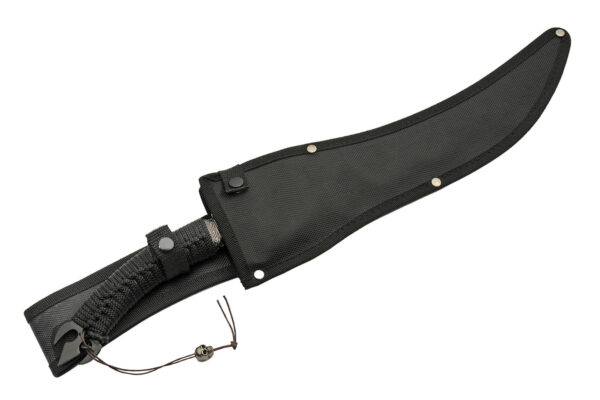 Ghoul Stainless Steel Blade | Nylon Wrapped Handle 19.5 inch Fantasy Knife