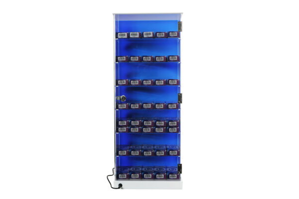 Acrylic 10 Piece LED Lights Knife Display Case | Stand