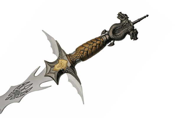 Dragon Claw Stainless Steel Blade | Zinc Alloy Handle 33 inch Fantasy Sword