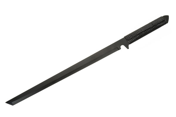 Talon Black Stainless Steel Blade Cord Wrapped Handle 26 inch Edc Short Sword