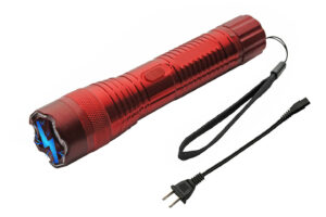 6.5″ Red Spark Stun Gun And Flashlight