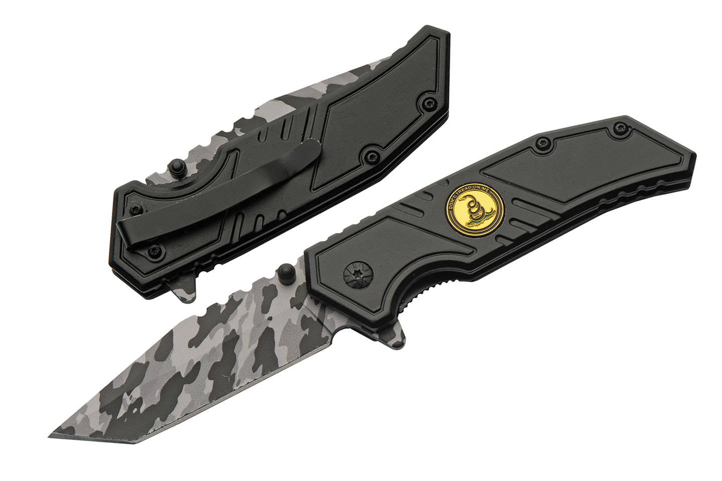 Camo Pattern Folding Knife 7.5″ Stainless Steel Blade Camo Pattern Folding Knife 7.5″ Stainless Steel Blade