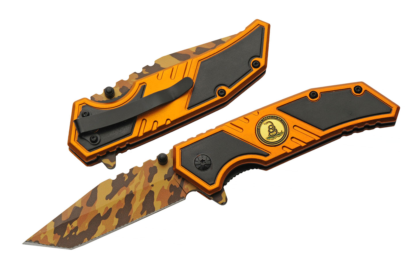 Camo Pattern Folding Knife 7.5″ Stainless Steel Blade Camo Pattern Folding Knife 7.5″ Stainless Steel Blade