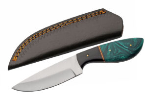 8.75″ Verdant River Hunter Knife With Sheath 8.75″ Verdant River Hunter Knife With Sheath