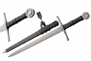 37.5″ Medieval Duke Sword With Scabbard Carbon Steel Blade