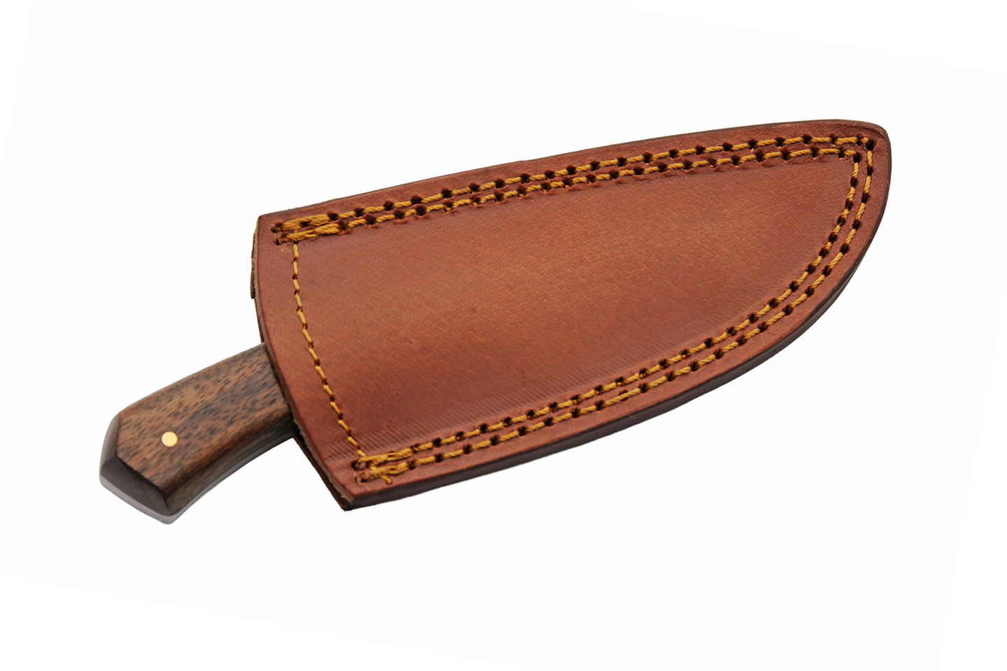 6.5″ Bronze Baron Hunting Knife Damascus Steel Blade 6.5″ Bronze Baron Hunting Knife Damascus Steel Blade