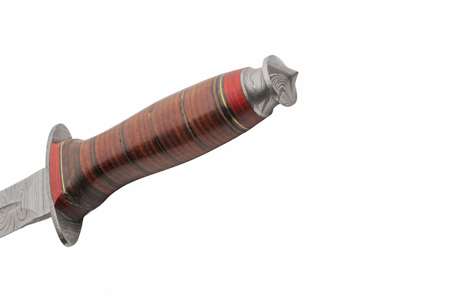 13″ Square Commando Dagger With Leather Sheath 13″ Square Commando Dagger With Leather Sheath