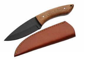 8.5″ Babool Wood Hunting Knife With Carbon Steel Blade 8.5″ Babool Wood Hunting Knife With Carbon Steel Blade