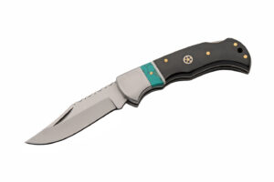 3.75″ Black Mesa Folding Knife Stainless Steel Blade
