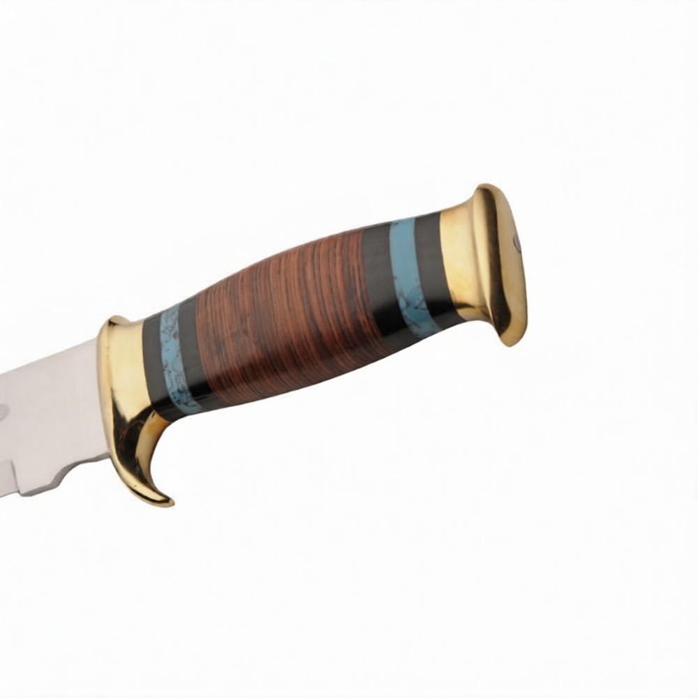 16″ Monster Bowie Knife With Sheath Stainless Steel Blade 16″ Monster Bowie Knife With Sheath Stainless Steel Blade