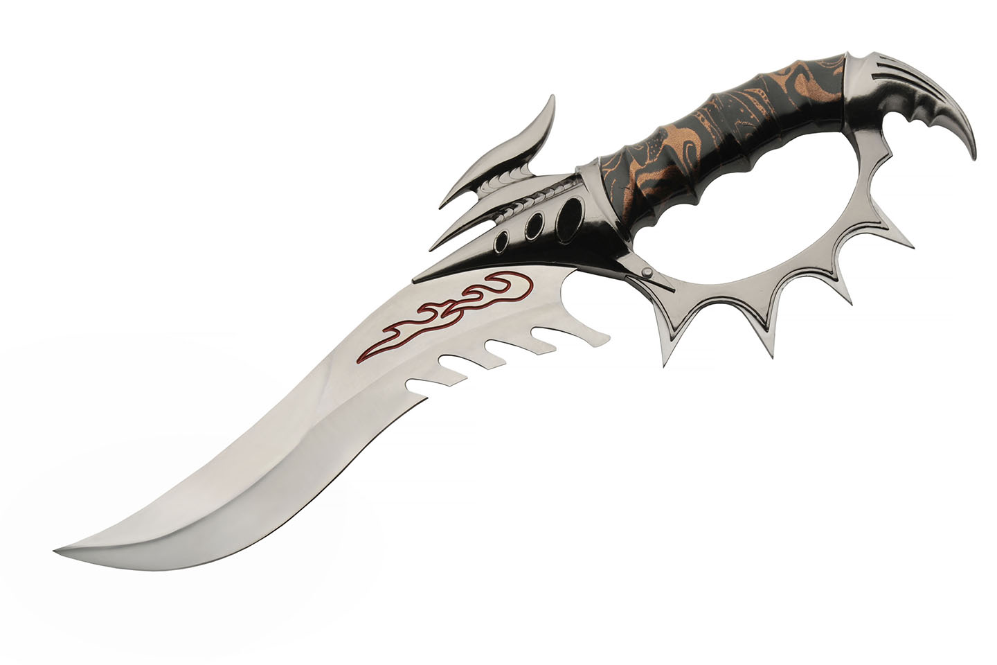 16″ Talon Dagger Knife With Wooden Stand 16″ Talon Dagger Knife With Wooden Stand