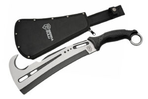 17″ Clawhook Machete With Clam Pack Stainless Steel Blade