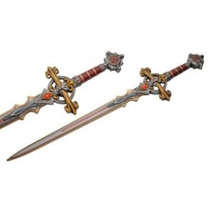 35.5″ Grave Walker Latex Sword With Red Gem