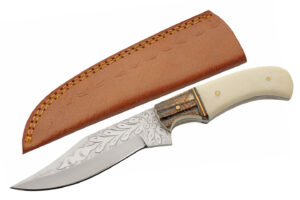 8.75″ Ivy Stag Skinner Knife With Leather Sheath 8.75″ Ivy Stag Skinner Knife With Leather Sheath