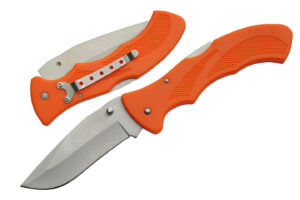 5″ Big Boy Orange Folding Knife With Clip 5″ Big Boy Orange Folding Knife With Clip