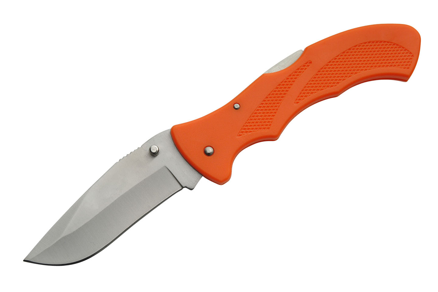 5″ Big Boy Orange Folding Knife With Clip 5″ Big Boy Orange Folding Knife With Clip