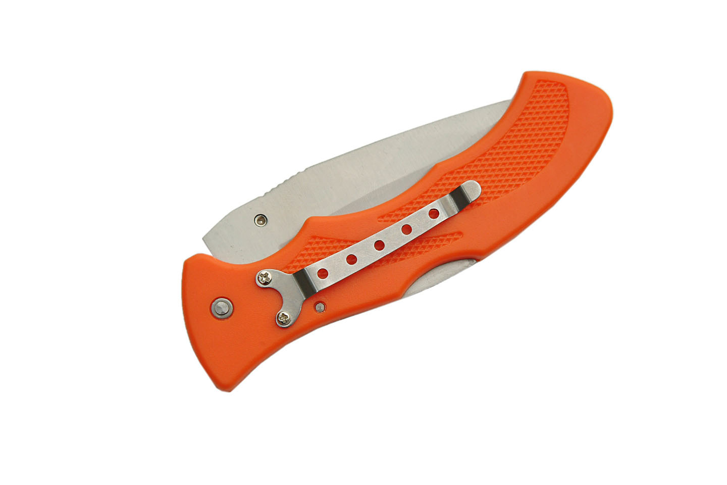 5″ Big Boy Orange Folding Knife With Clip 5″ Big Boy Orange Folding Knife With Clip