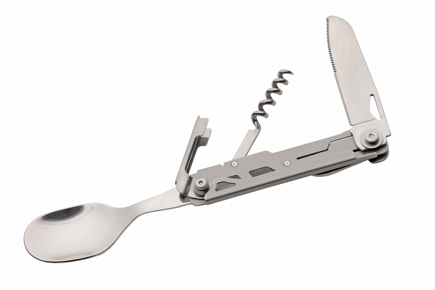 6-in-1 Camping Utensils Spoon and Fork Set 6-in-1 Camping Utensils Spoon and Fork Set