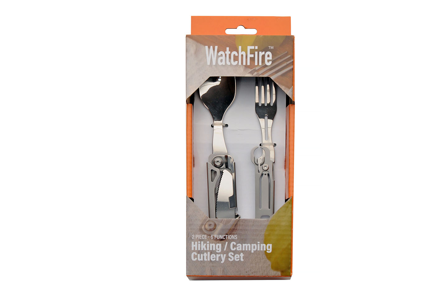6-in-1 Camping Utensils Spoon and Fork Set 6-in-1 Camping Utensils Spoon and Fork Set