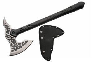 16.25″ Fancy Hatchet with Nylon Fiber Glass Handle and Sheath