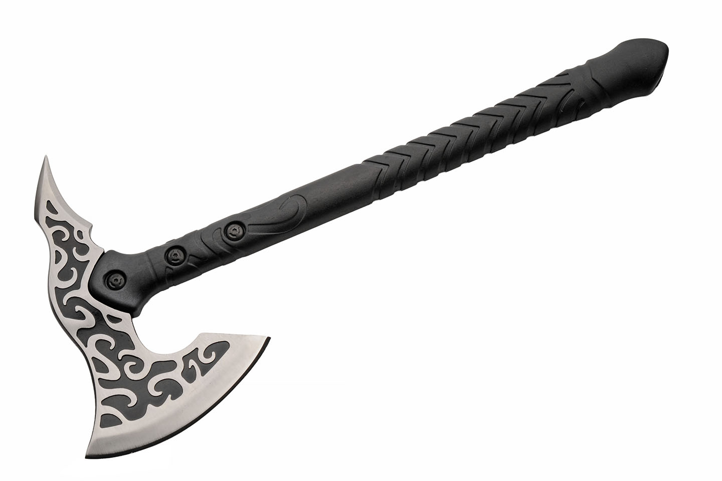 16.25″ Fancy Hatchet with Nylon Fiber Glass Handle and Sheath 16.25″ Fancy Hatchet with Nylon Fiber Glass Handle and Sheath
